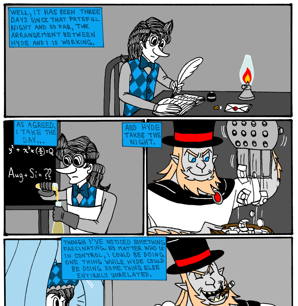 MK's The Strange Case of Dr. Jekyll and Mr. Hyde - Episode 5, Page 2: Act 4