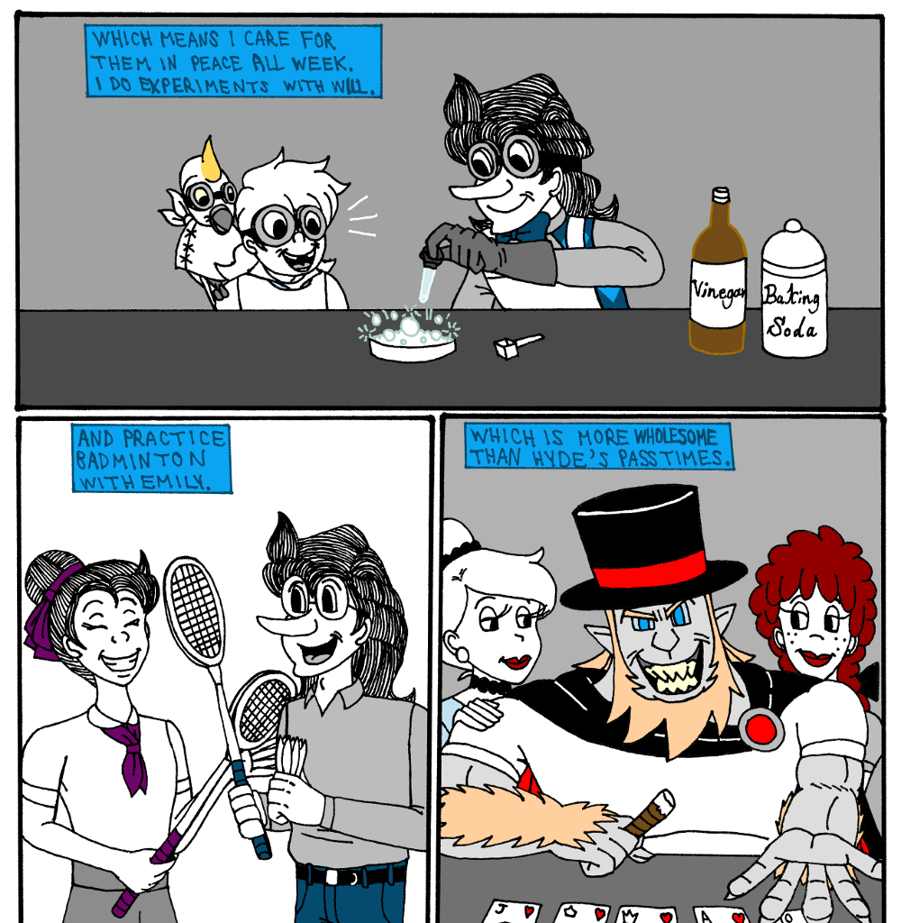 MK's The Strange Case of Dr. Jekyll and Mr. Hyde - Episode 5, Page 8: Act 4