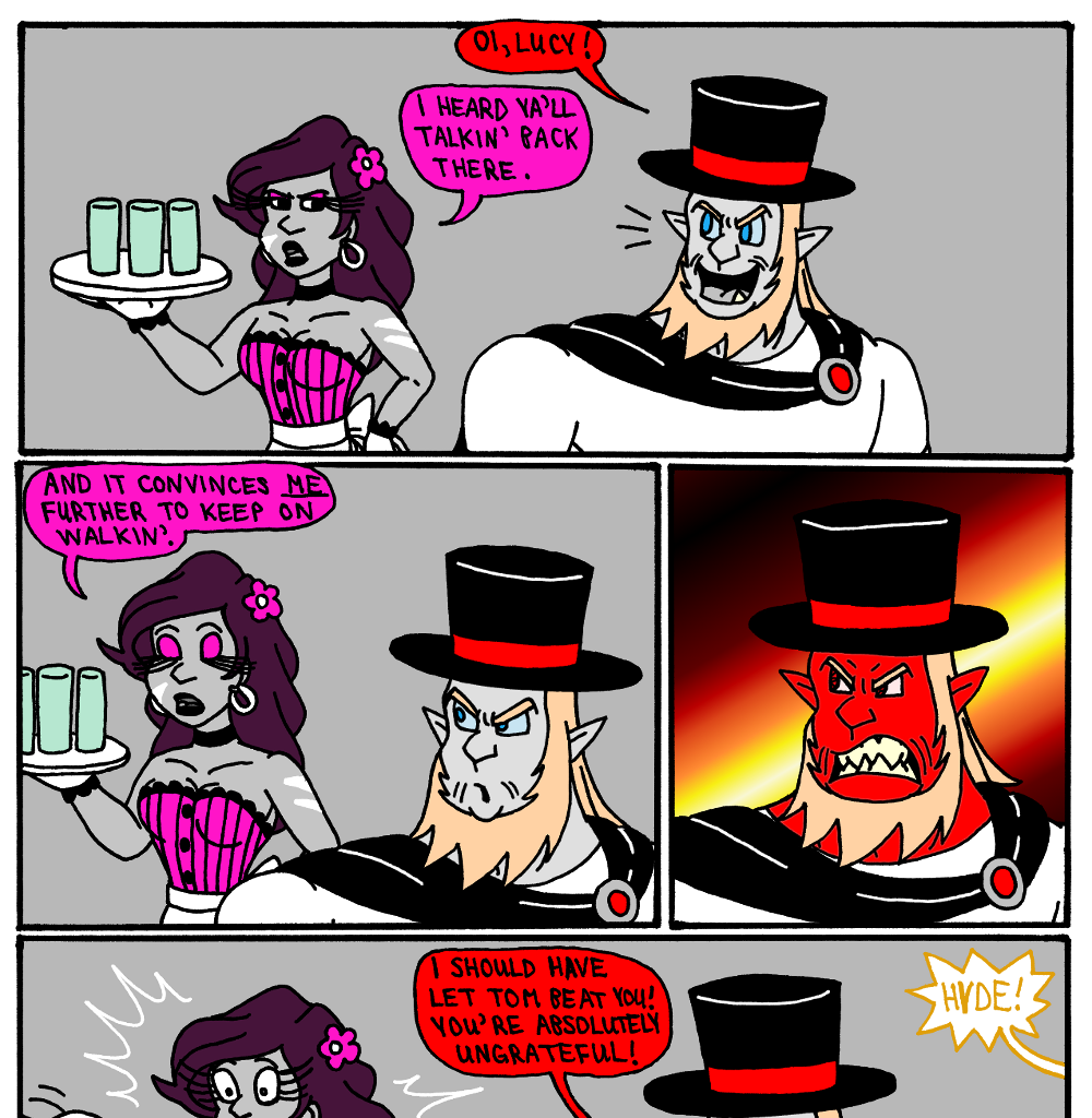 MK's The Strange Case of Dr. Jekyll and Mr. Hyde - Episode 6, Page 8: Act 6