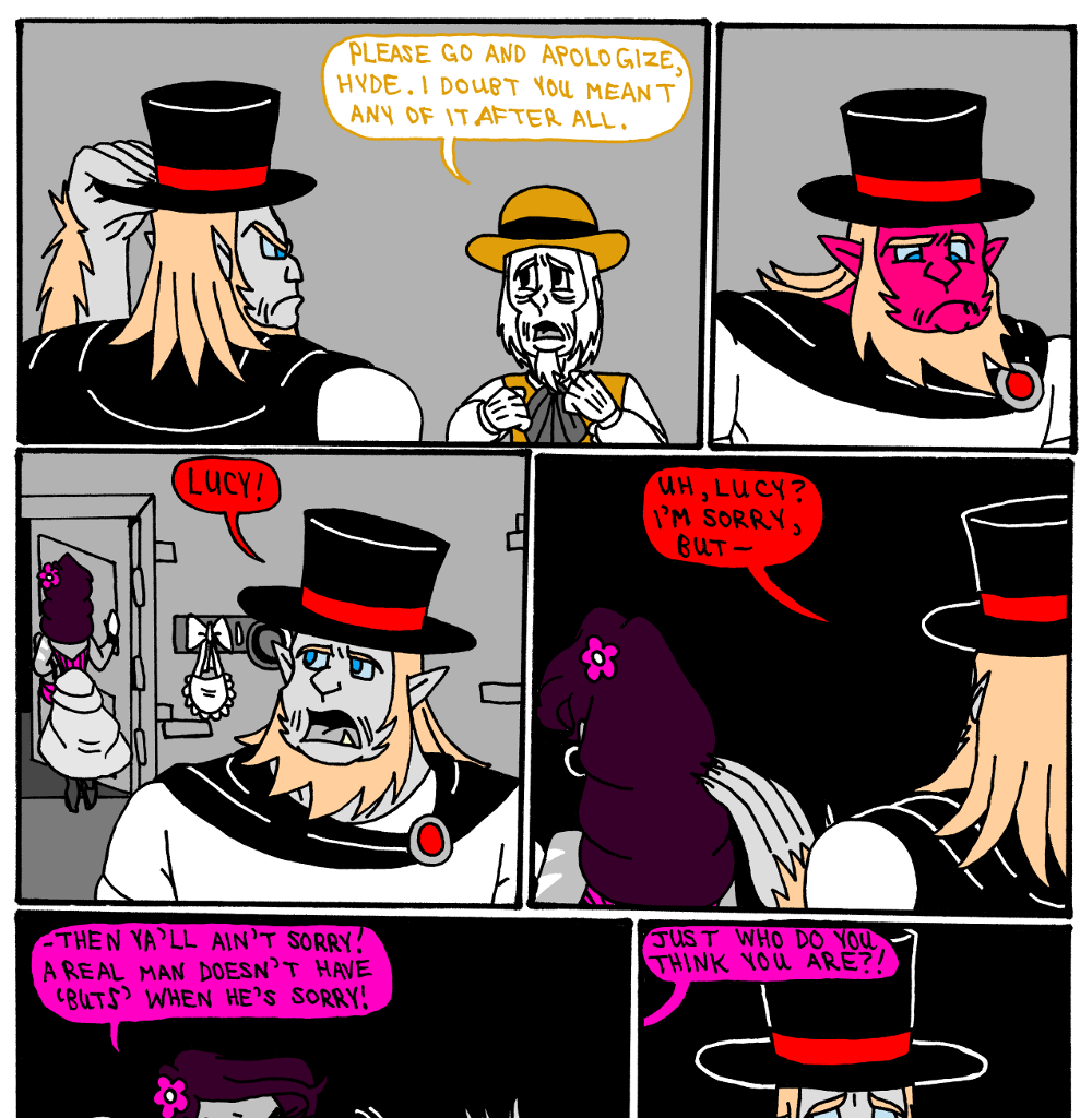 MK's The Strange Case of Dr. Jekyll and Mr. Hyde - Episode 6, Page 10: Act 6
