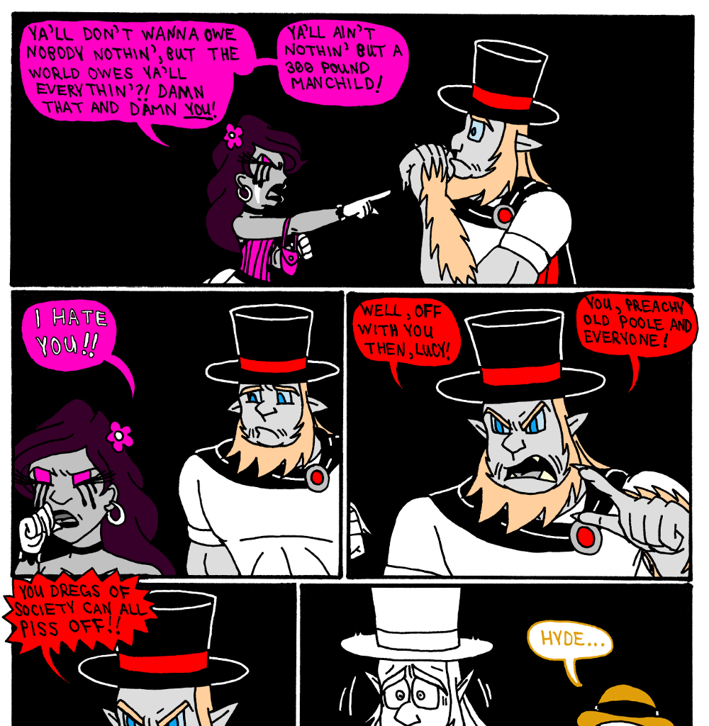 MK's The Strange Case of Dr. Jekyll and Mr. Hyde - Episode 6, Page 11: Act 6