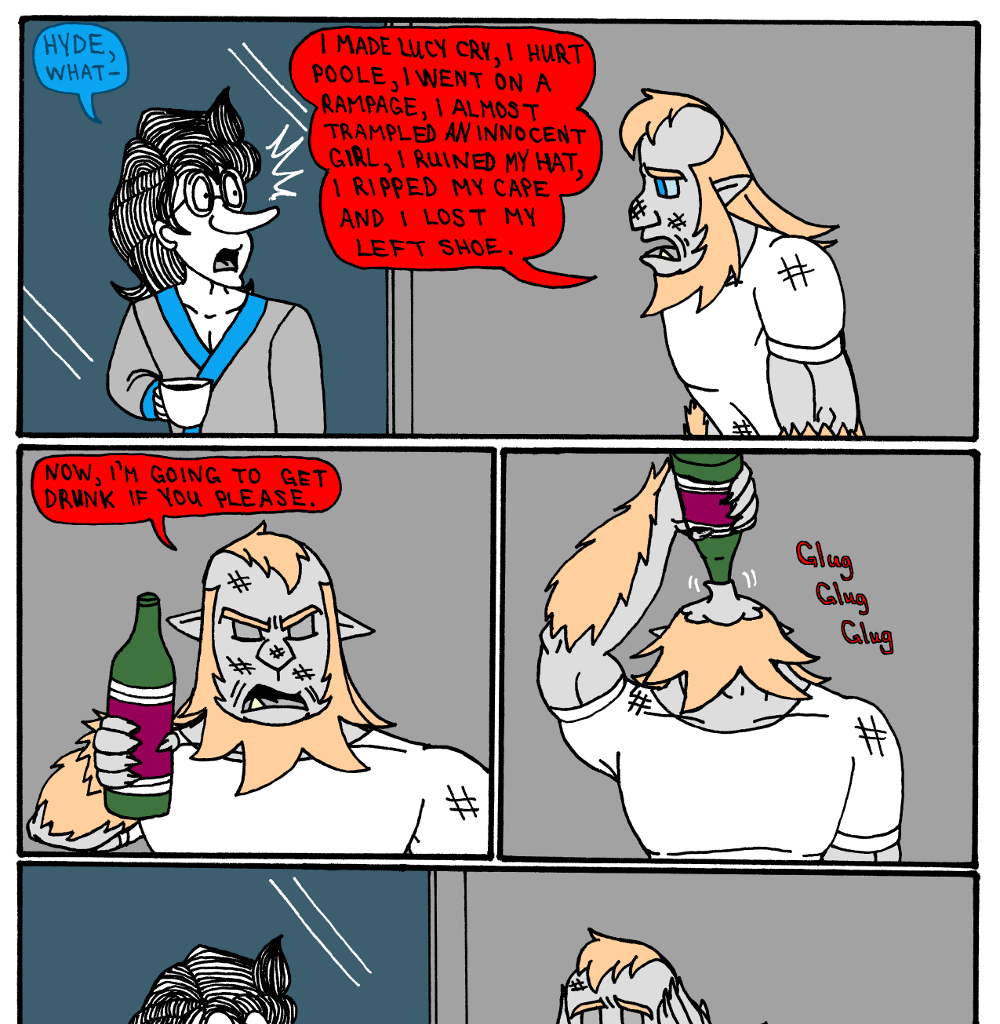 MK's The Strange Case of Dr. Jekyll and Mr. Hyde - Episode 6, Page 16: Act 6