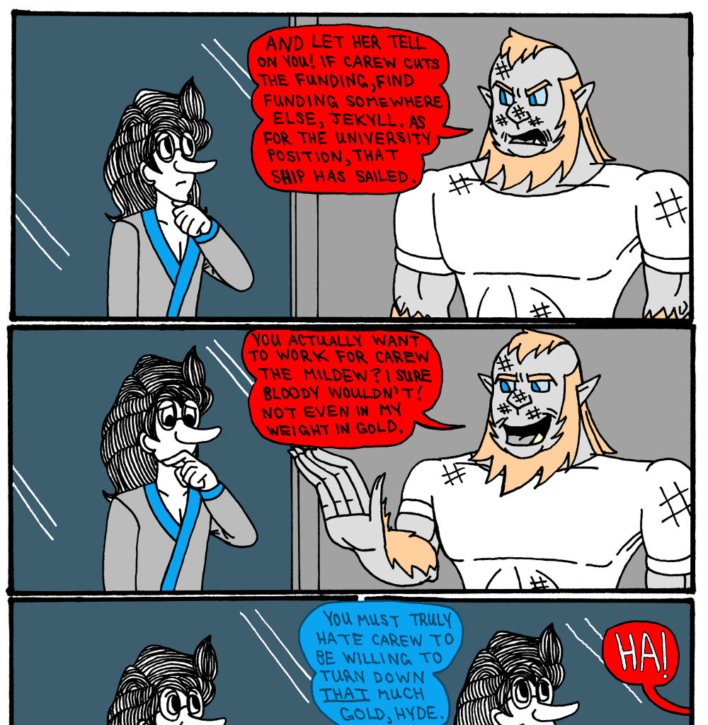 MK's The Strange Case of Dr. Jekyll and Mr. Hyde - Episode 6, Page 20: Act 6