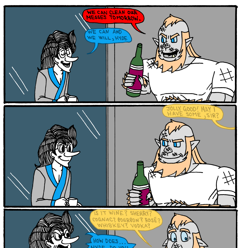 MK's The Strange Case of Dr. Jekyll and Mr. Hyde - Episode 6, Page 21: Act 6