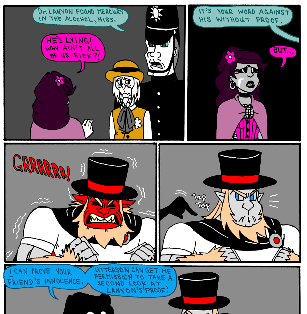 MK's The Strange Case of Dr. Jekyll and Mr. Hyde - Episode 7, Page 19: Act 7