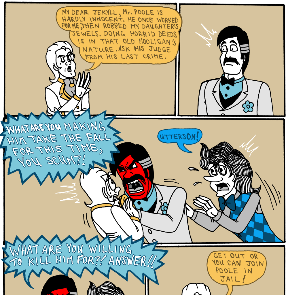 MK's The Strange Case of Dr. Jekyll and Mr. Hyde - Episode 8, Page 3: Act 8