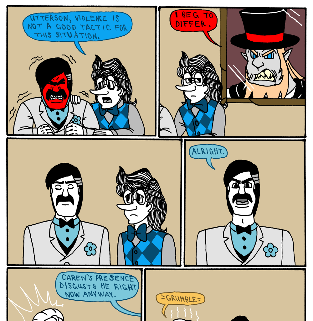 MK's The Strange Case of Dr. Jekyll and Mr. Hyde - Episode 8, Page 4: Act 8