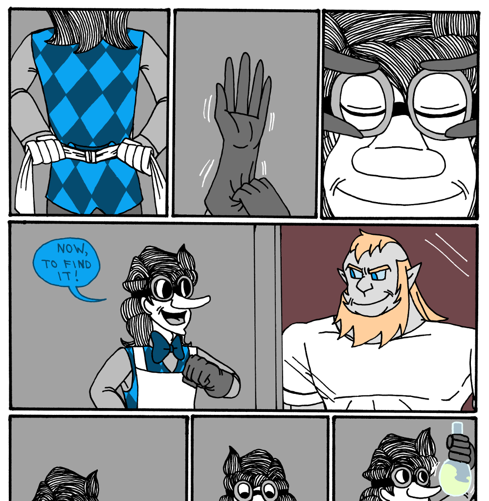 MK's The Strange Case of Dr. Jekyll and Mr. Hyde - Episode 8, Page 7: Act 8