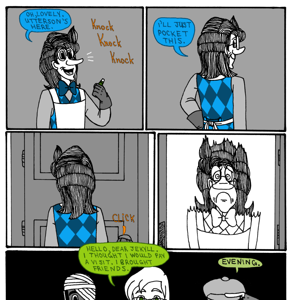 MK's The Strange Case of Dr. Jekyll and Mr. Hyde - Episode 8, Page 9: Act 8