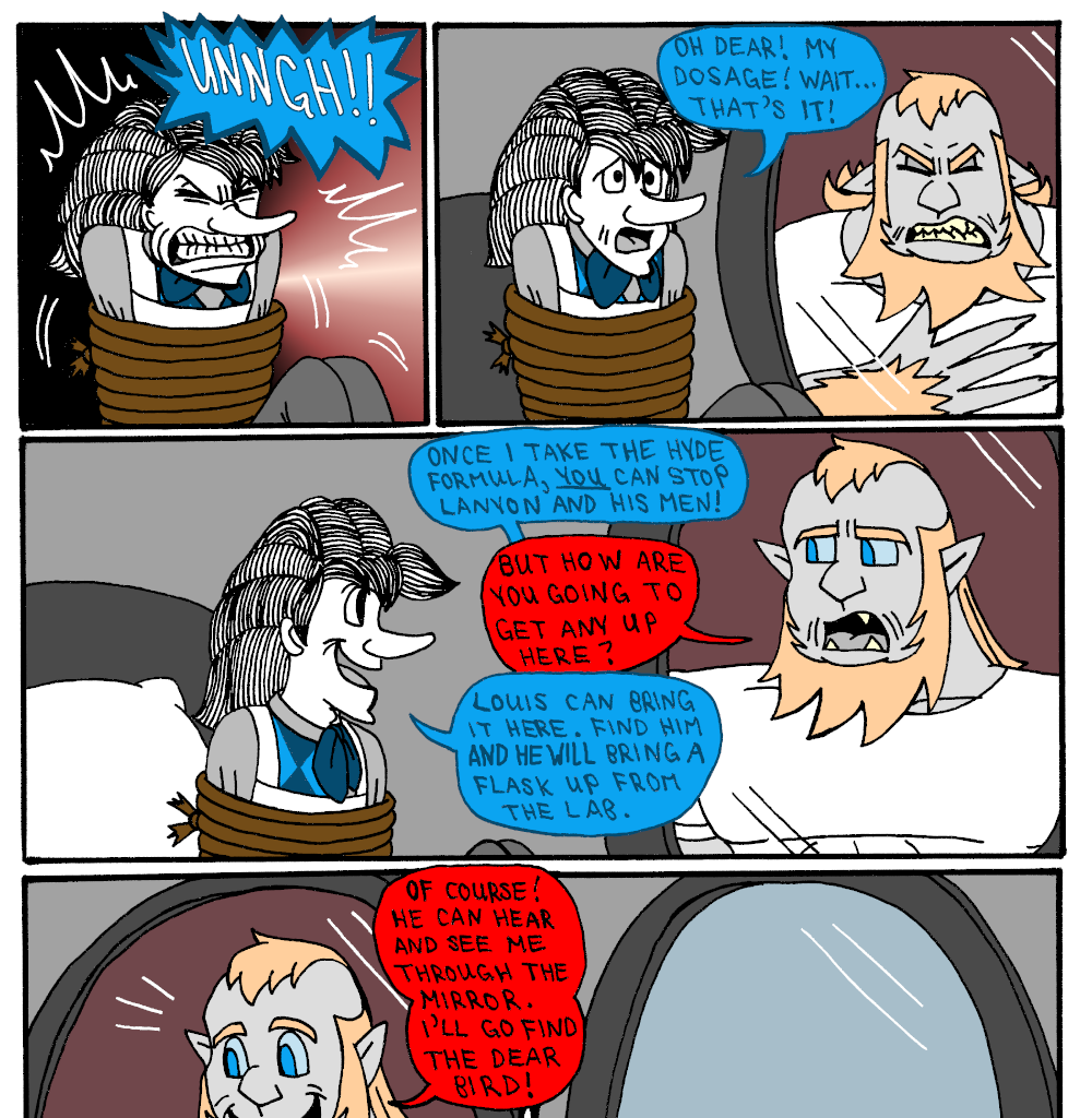 MK's The Strange Case of Dr. Jekyll and Mr. Hyde - Episode 8, Page 15: Act 8
