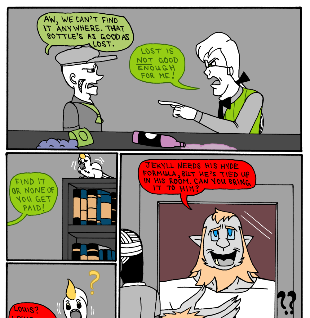 MK's The Strange Case of Dr. Jekyll and Mr. Hyde - Episode 8, Page 16: Act 8