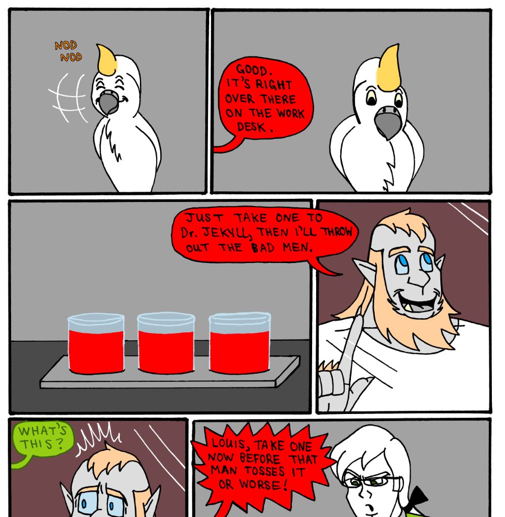 MK's The Strange Case of Dr. Jekyll and Mr. Hyde - Episode 8, Page 17: Act 8