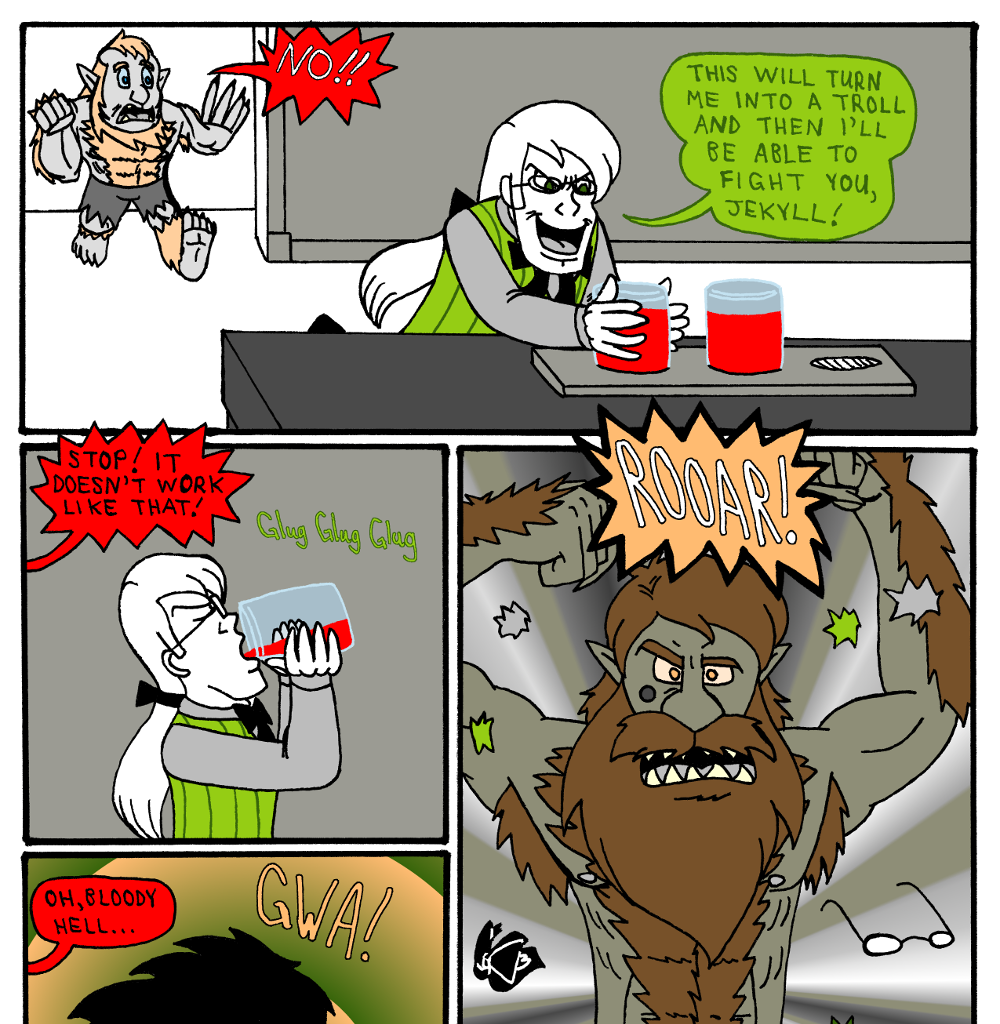 MK's The Strange Case of Dr. Jekyll and Mr. Hyde - Episode 8, Page 24: Act 8