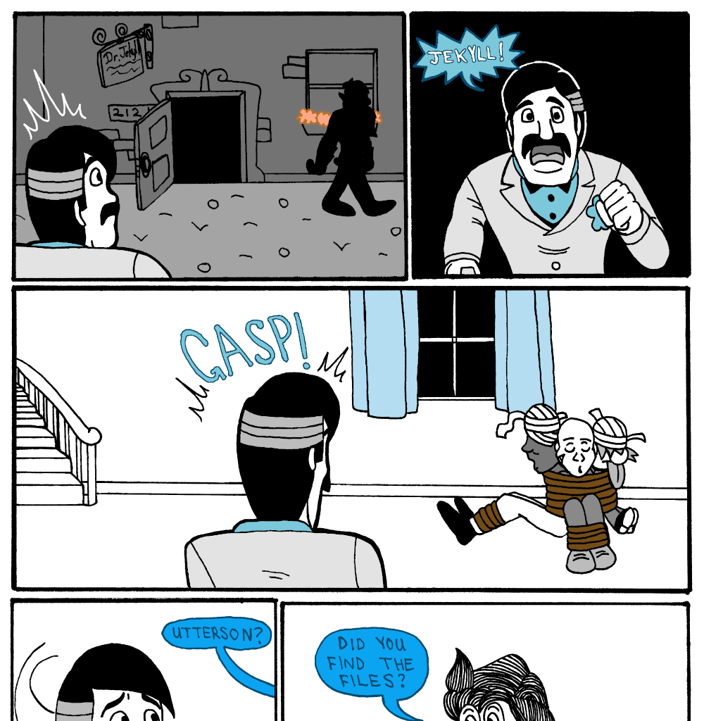 MK's The Strange Case of Dr. Jekyll and Mr. Hyde - Episode 8, Page 27: Act 8