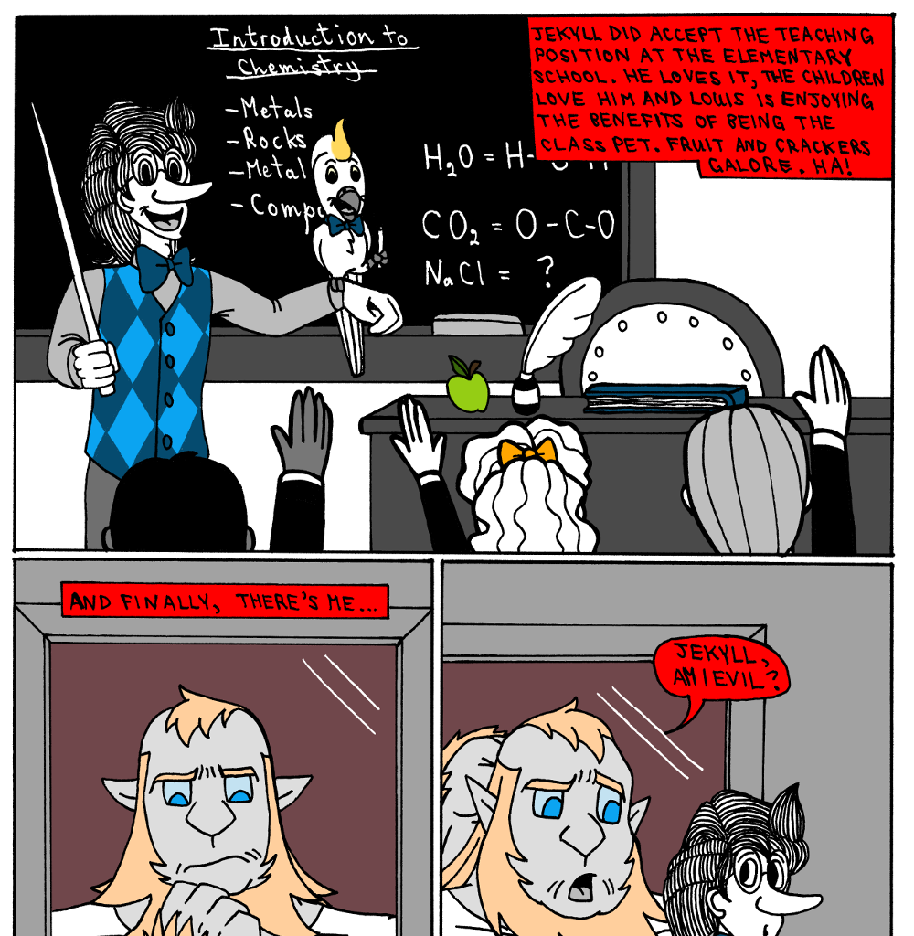 MK's The Strange Case of Dr. Jekyll and Mr. Hyde - Episode 9, Page 5: Epilogue: What Happens Now?