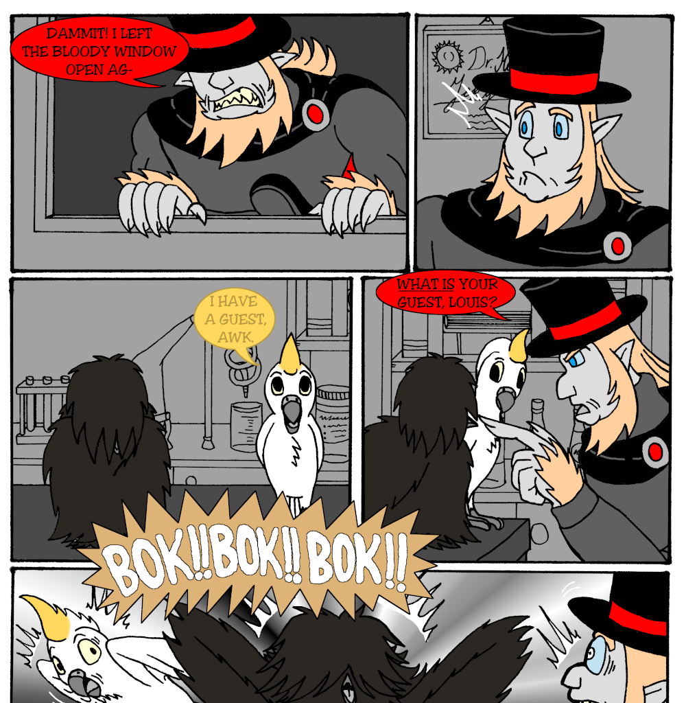 MK's The Strange Case of Dr. Jekyll and Mr. Hyde - Episode 10, Page 4: Case 1