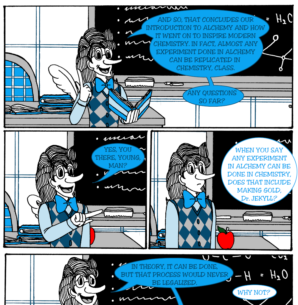 MK's The Strange Case of Dr. Jekyll and Mr. Hyde - Episode 10, Page 8: Case 1