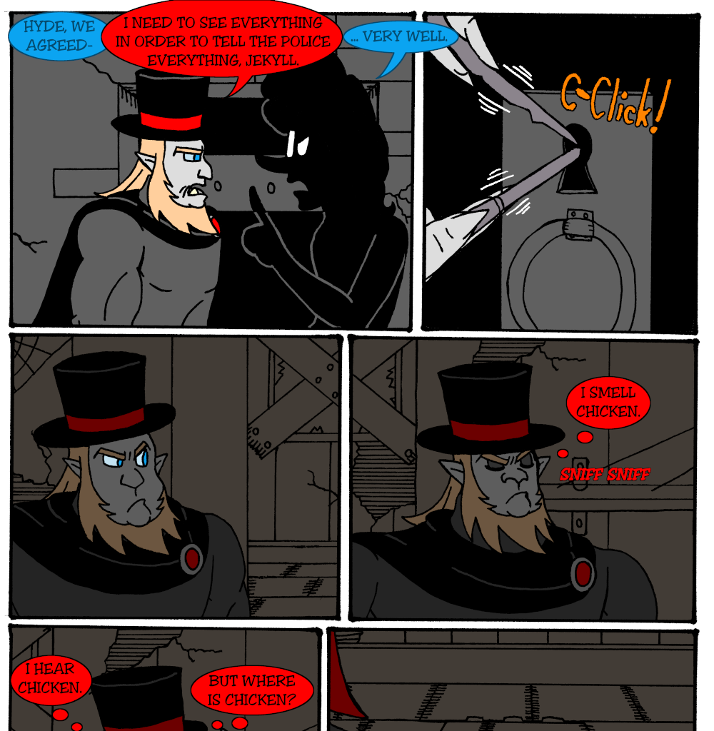 MK's The Strange Case of Dr. Jekyll and Mr. Hyde - Episode 10, Page 18: Case 1
