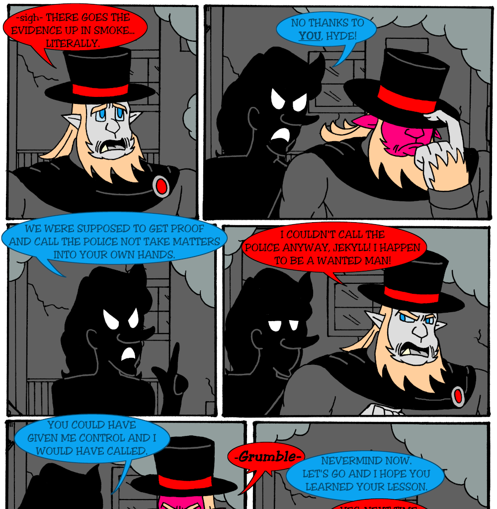 MK's The Strange Case of Dr. Jekyll and Mr. Hyde - Episode 10, Page 24: Case 1