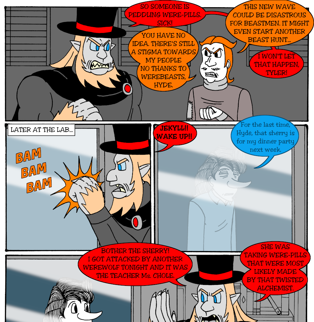 MK's The Strange Case of Dr. Jekyll and Mr. Hyde - Episode 11, Page 18: Case 2