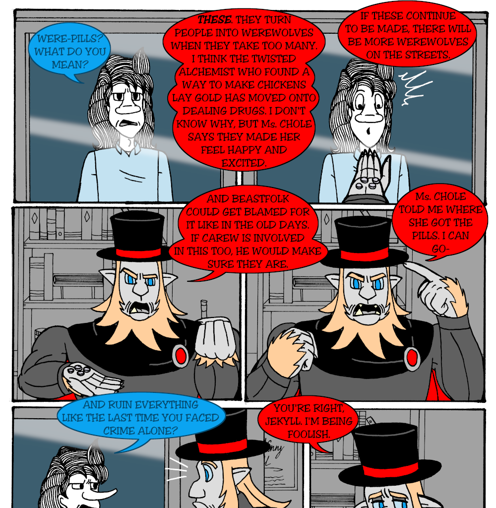 MK's The Strange Case of Dr. Jekyll and Mr. Hyde - Episode 11, Page 19: Case 2