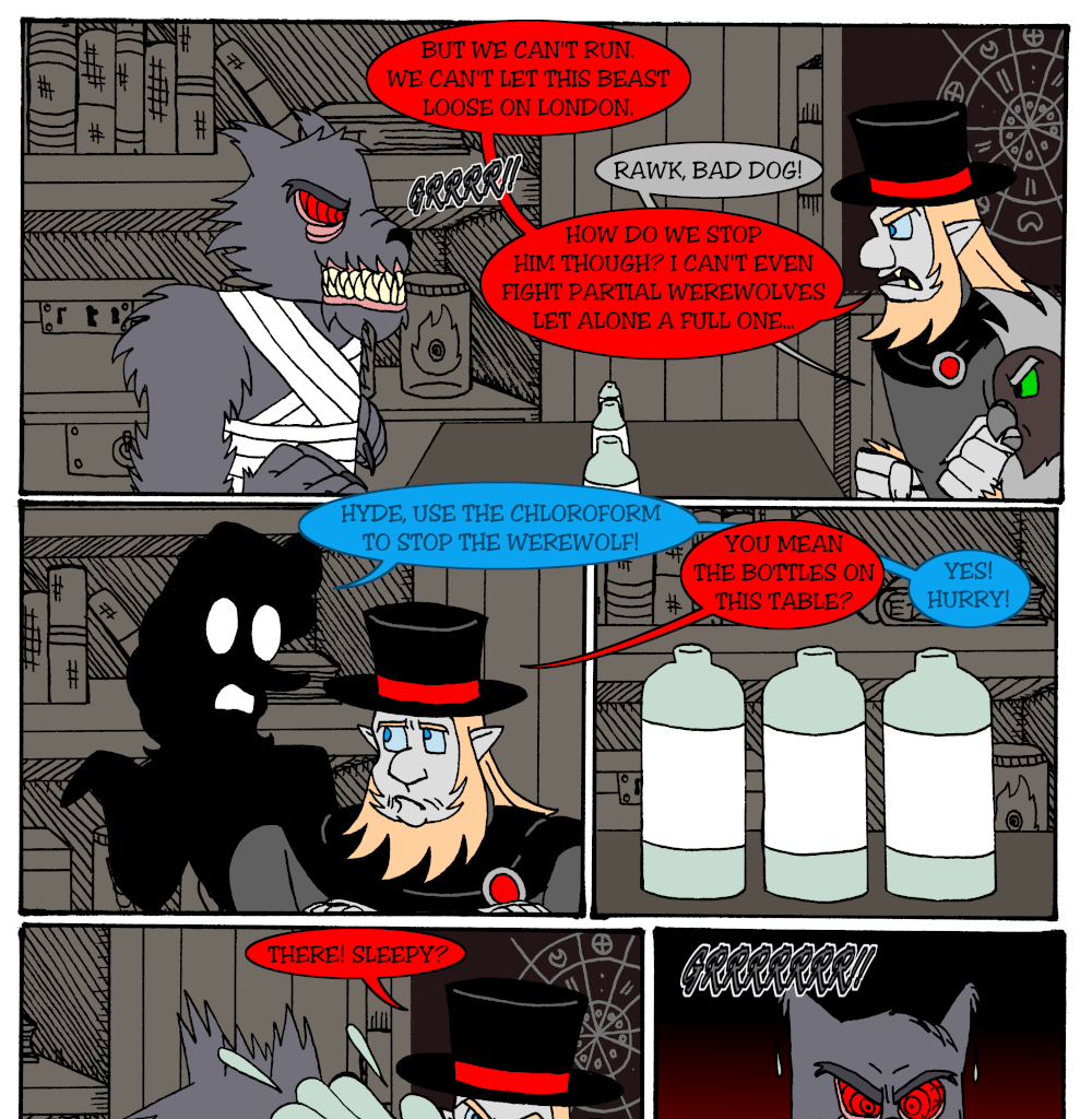 MK's The Strange Case of Dr. Jekyll and Mr. Hyde - Episode 11, Page 24: Case 2