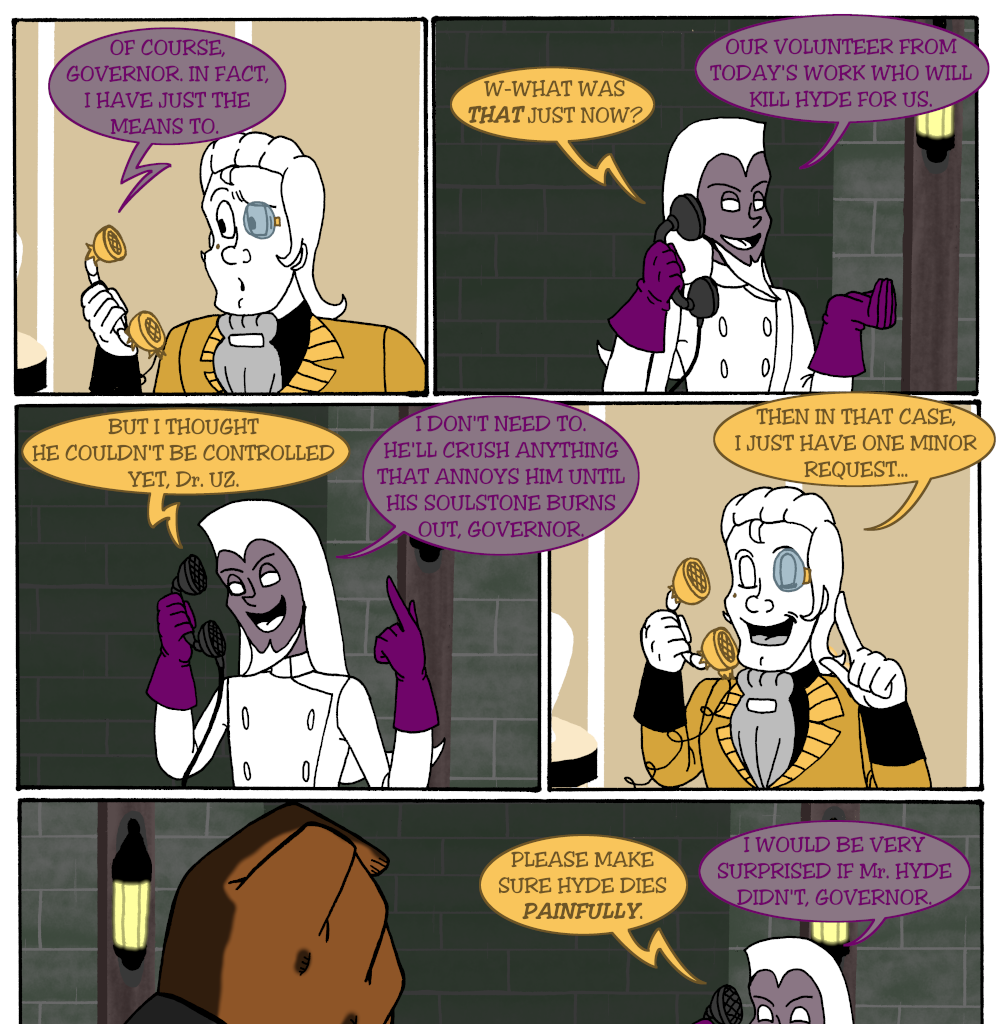 MK's The Strange Case of Dr. Jekyll and Mr. Hyde - Episode 12, Page 13: Case 3