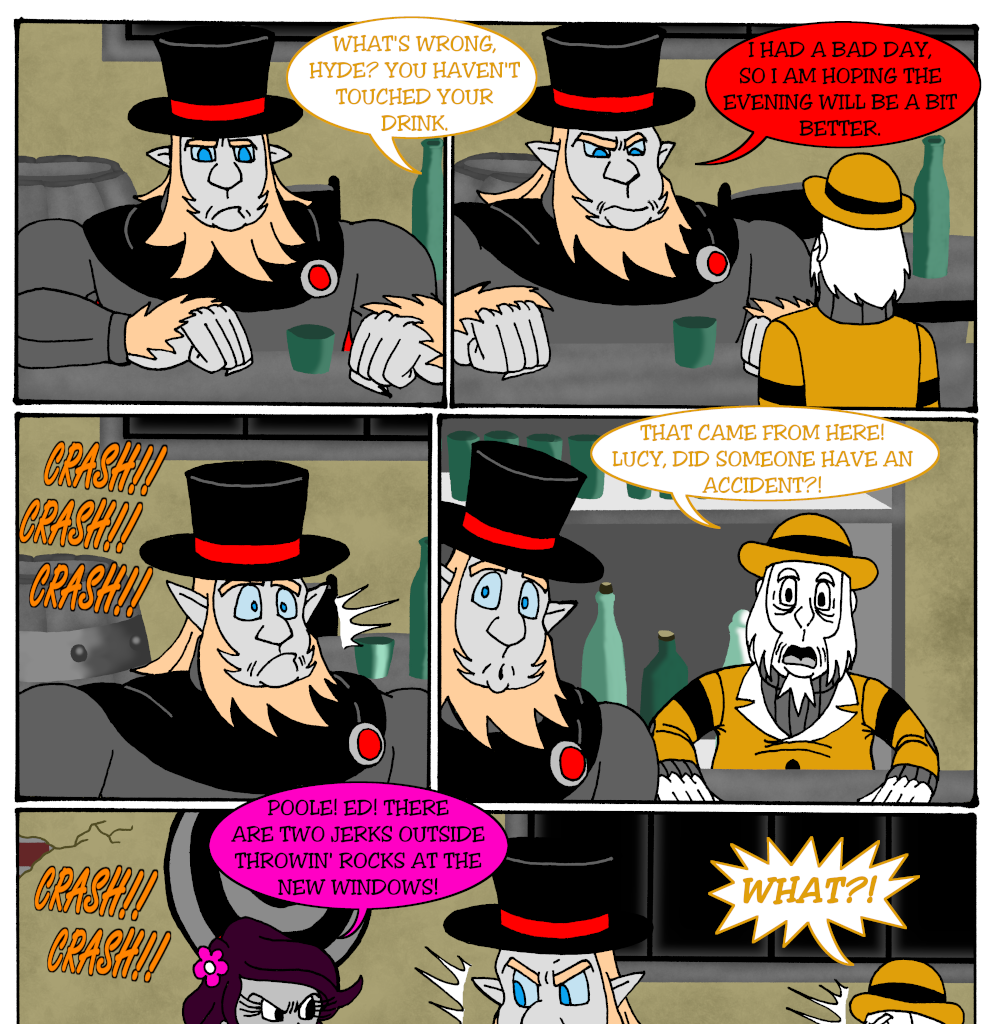 MK's The Strange Case of Dr. Jekyll and Mr. Hyde - Episode 12, Page 14: Case 3