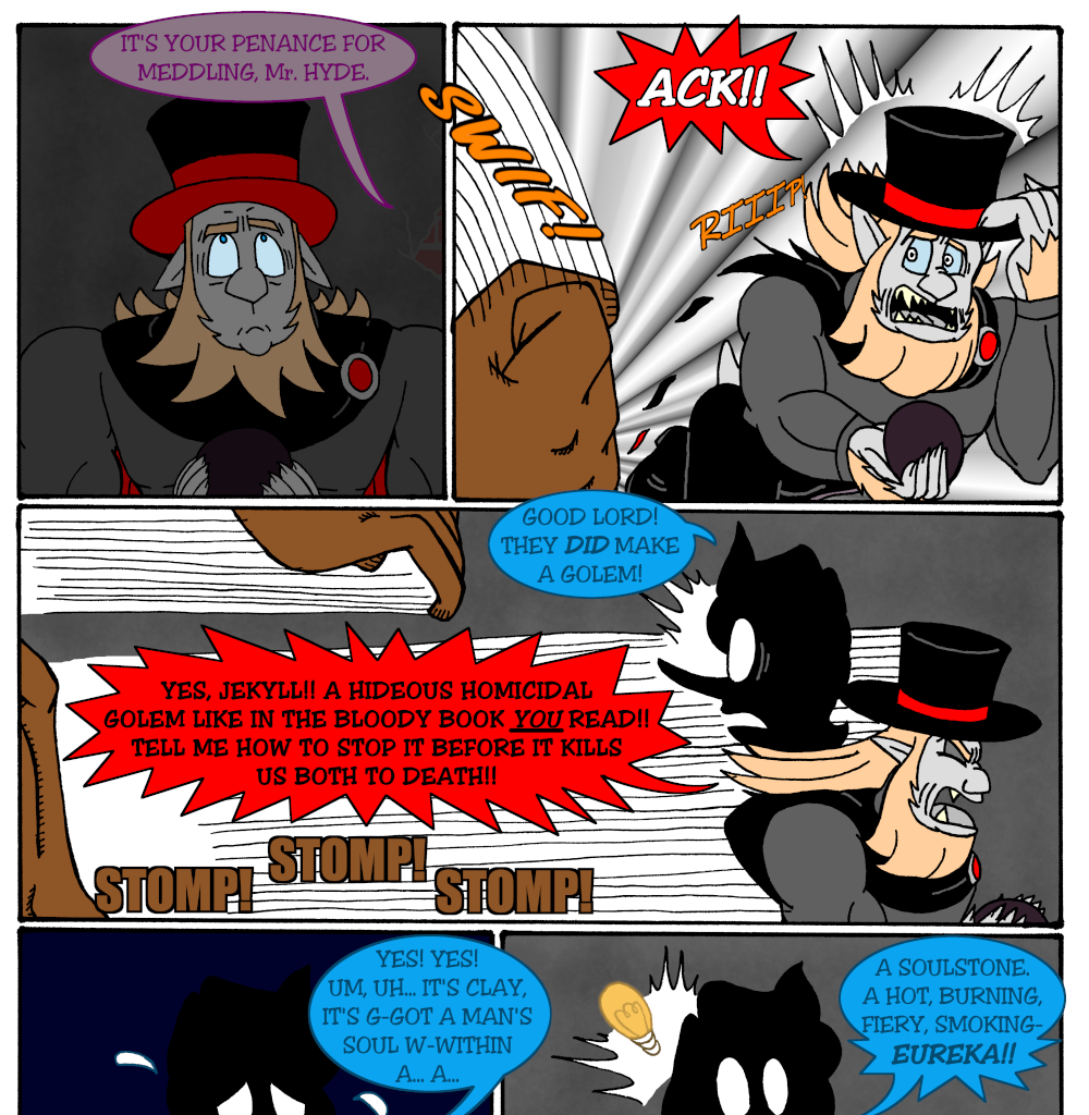 MK's The Strange Case of Dr. Jekyll and Mr. Hyde - Episode 12, Page 18: Case 3
