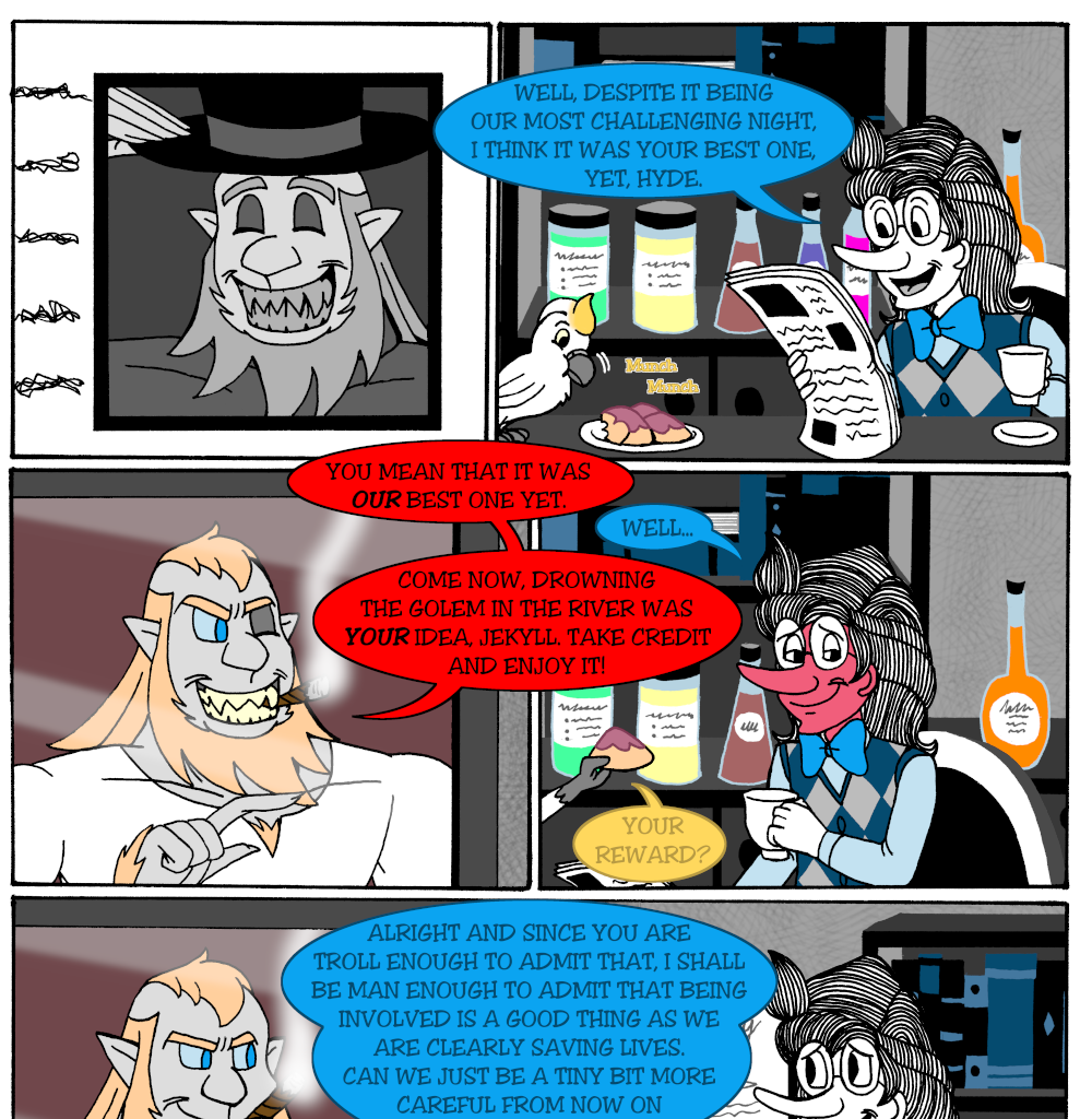 MK's The Strange Case of Dr. Jekyll and Mr. Hyde - Episode 12, Page 27: Case 3