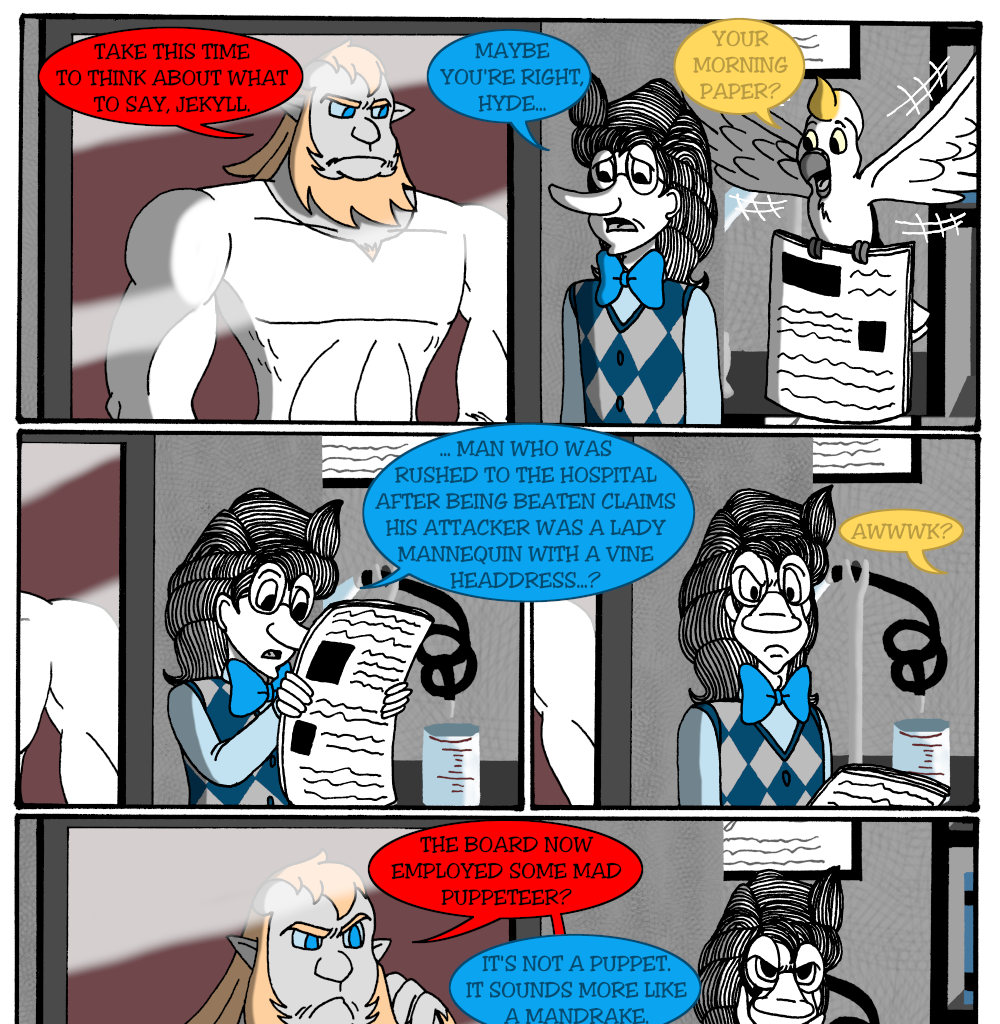 MK's The Strange Case of Dr. Jekyll and Mr. Hyde - Episode 13, Page 4: Case 4