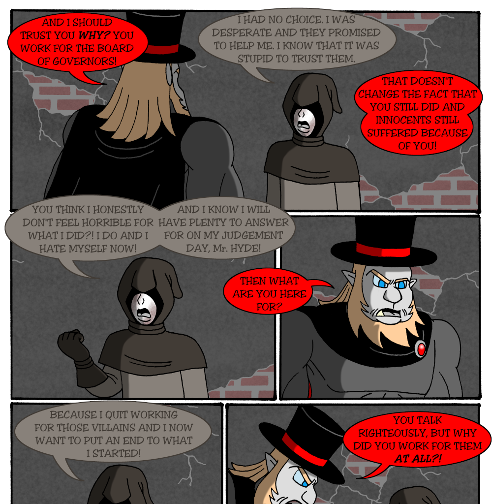 MK's The Strange Case of Dr. Jekyll and Mr. Hyde - Episode 13, Page 8: Case 4