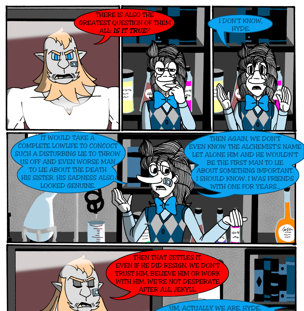 MK's The Strange Case of Dr. Jekyll and Mr. Hyde - Episode 13, Page 19: Case 4
