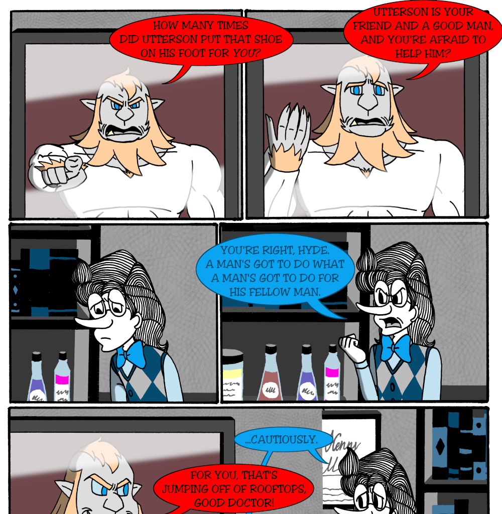 MK's The Strange Case of Dr. Jekyll and Mr. Hyde - Episode 14, Page 5: Case 5