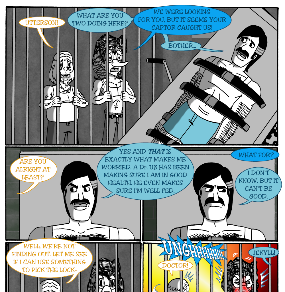 MK's The Strange Case of Dr. Jekyll and Mr. Hyde - Episode 14, Page 9: Case 5
