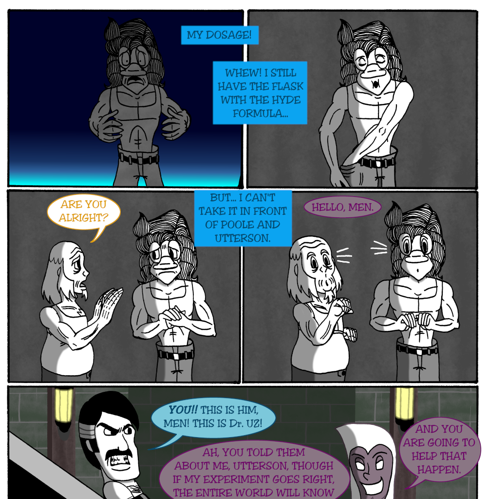 MK's The Strange Case of Dr. Jekyll and Mr. Hyde - Episode 14, Page 10: Case 5