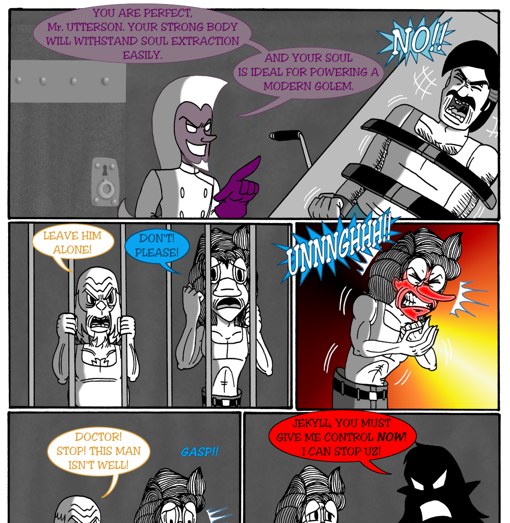 MK's The Strange Case of Dr. Jekyll and Mr. Hyde - Episode 14, Page 12: Case 5