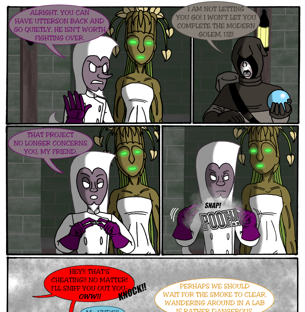 MK's The Strange Case of Dr. Jekyll and Mr. Hyde - Episode 14, Page 17: Case 5