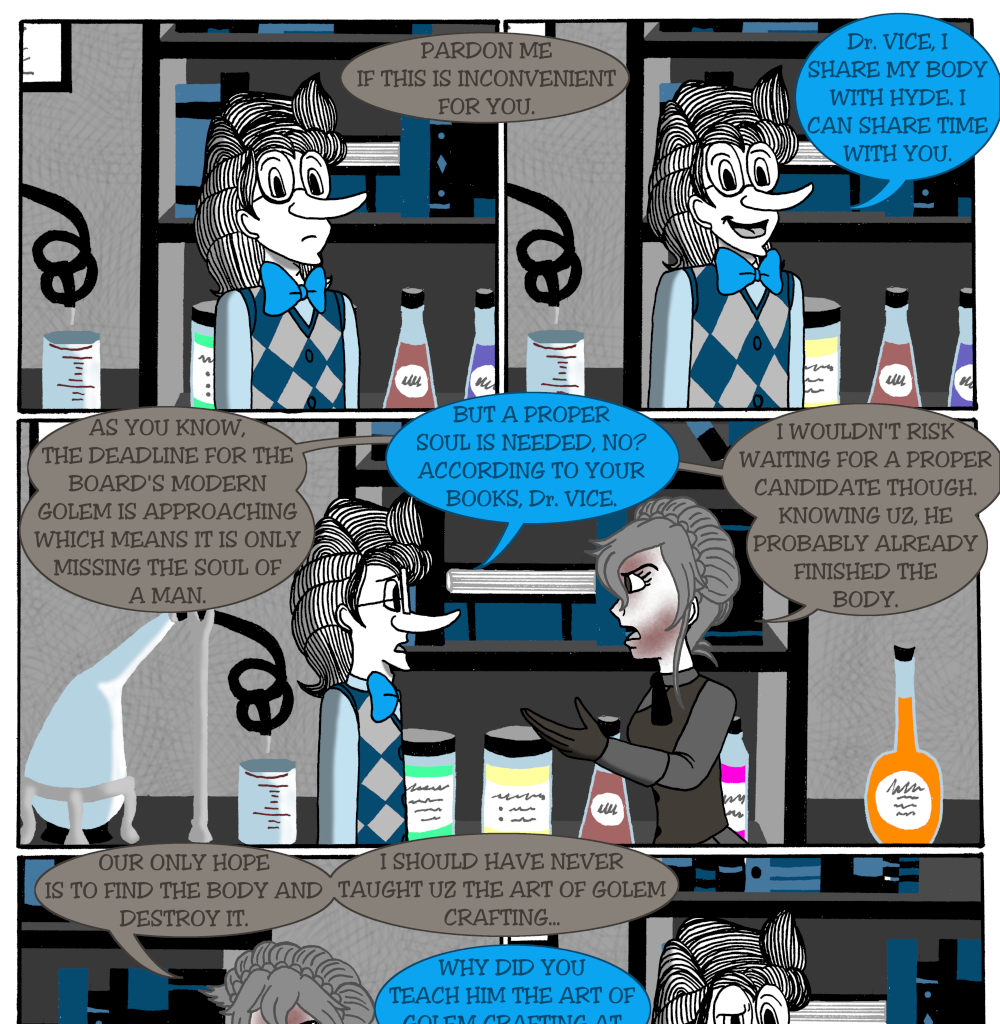 MK's The Strange Case of Dr. Jekyll and Mr. Hyde - Episode 15, Page 5: Case 6