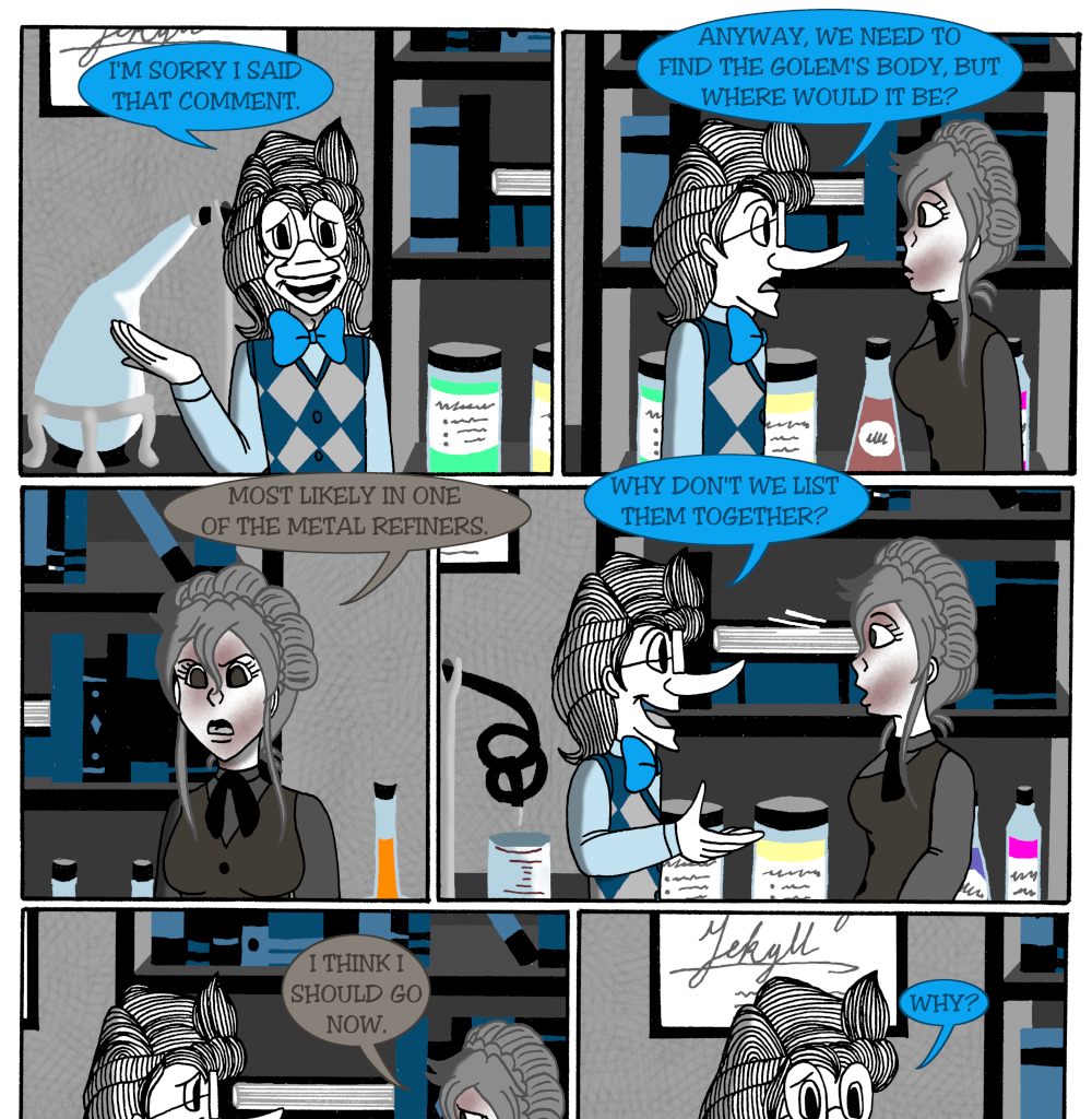 MK's The Strange Case of Dr. Jekyll and Mr. Hyde - Episode 15, Page 8: Case 6