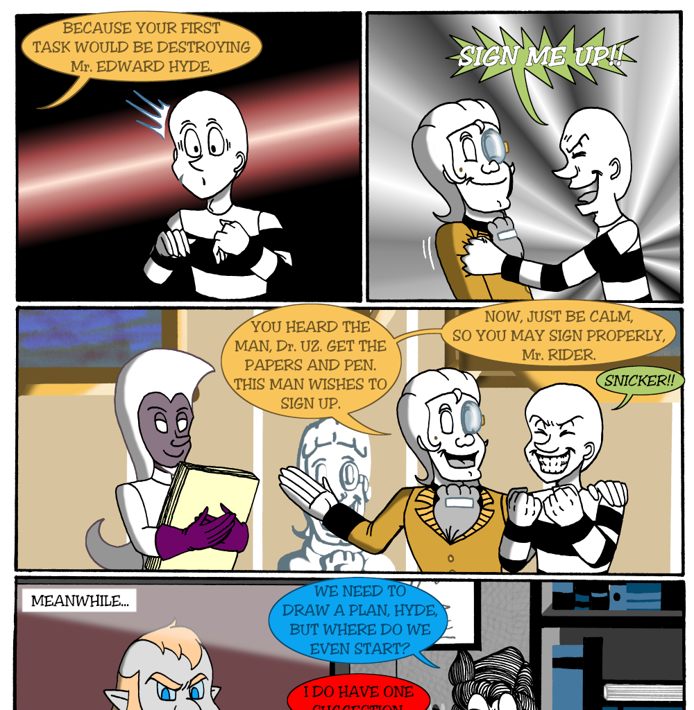 MK's The Strange Case of Dr. Jekyll and Mr. Hyde - Episode 15, Page 13: Case 6