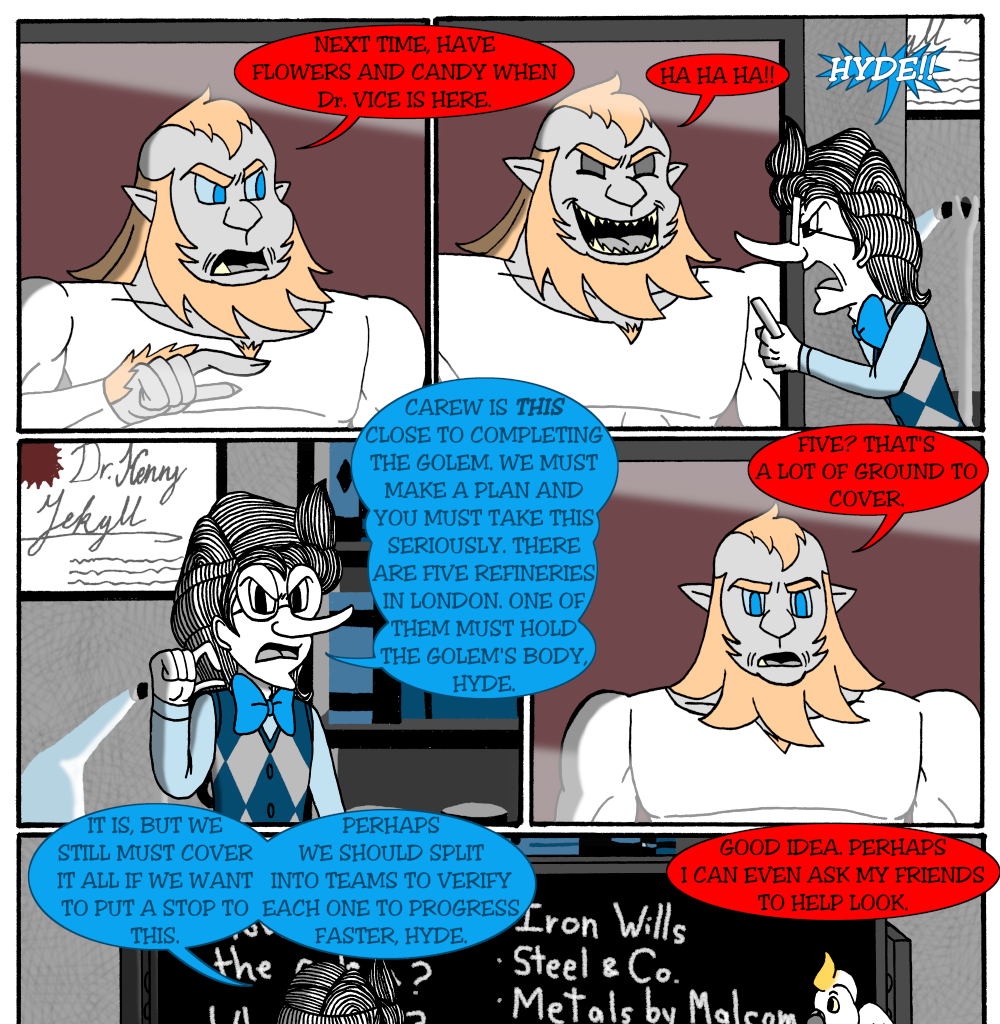 MK's The Strange Case of Dr. Jekyll and Mr. Hyde - Episode 15, Page 14: Case 6