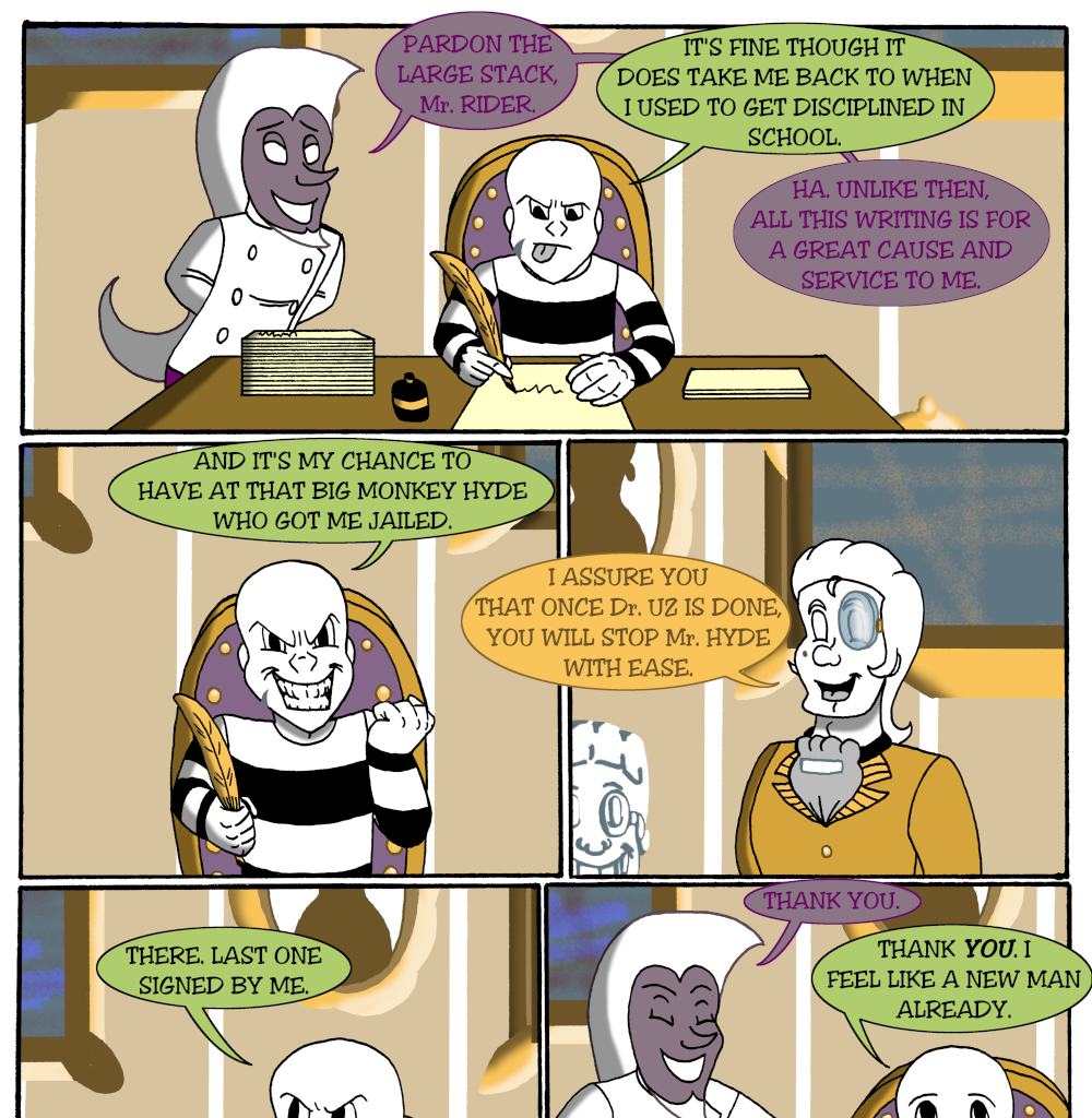 MK's The Strange Case of Dr. Jekyll and Mr. Hyde - Episode 15, Page 16: Case 6