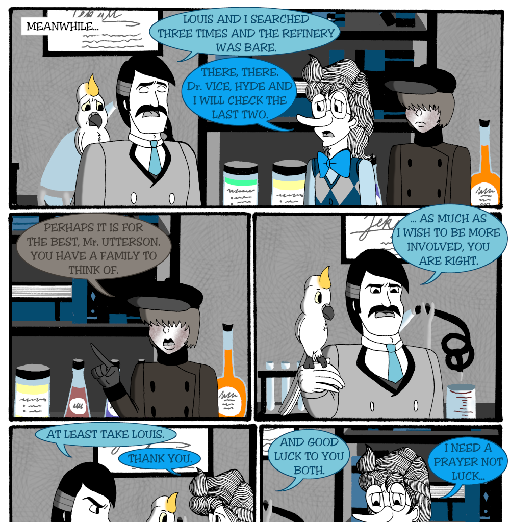 MK's The Strange Case of Dr. Jekyll and Mr. Hyde - Episode 16, Page 3: Case 7