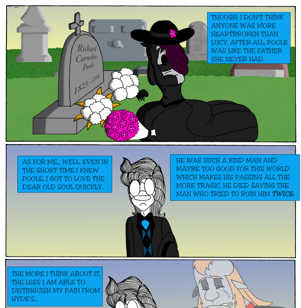 MK's The Strange Case of Dr. Jekyll and Mr. Hyde - Episode 17, Page 4: Epilogue: The Mourning After