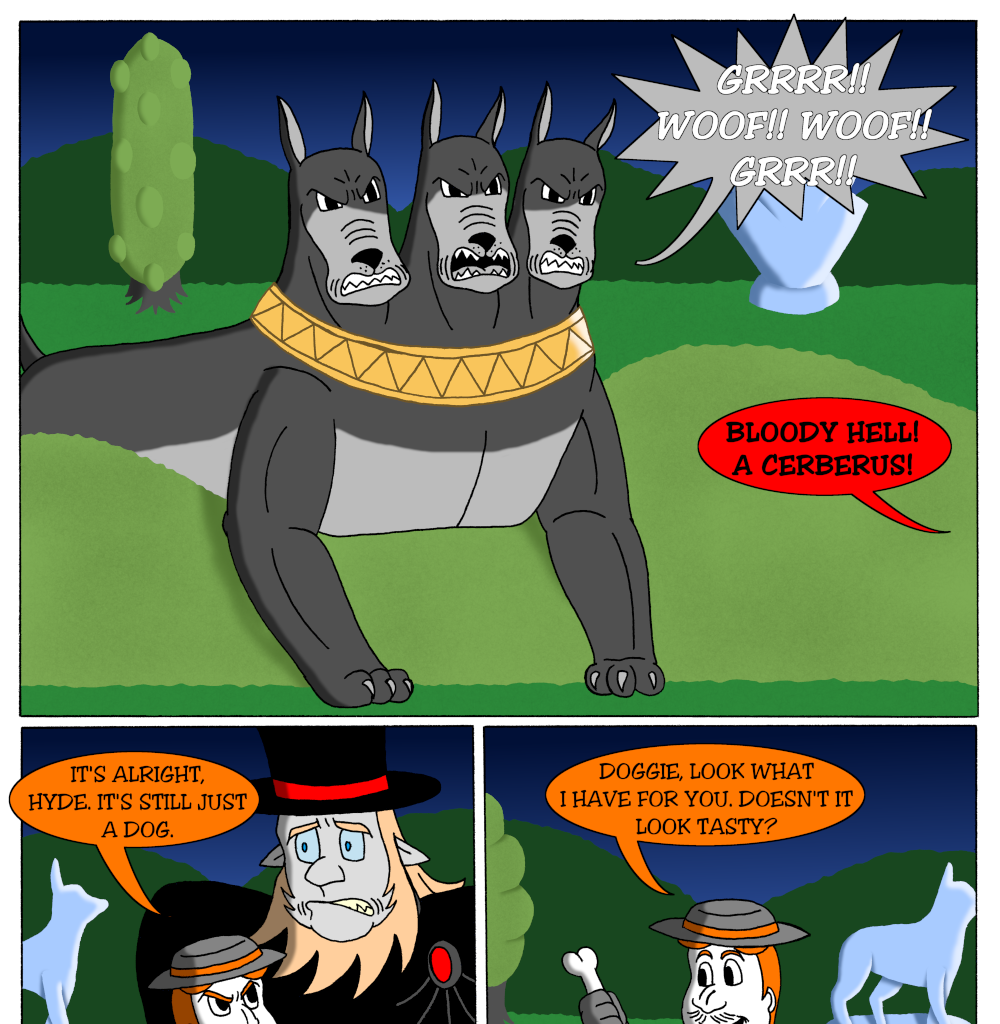 MK's The Strange Case of Dr. Jekyll and Mr. Hyde - Episode 18, Page 8: Issue 1