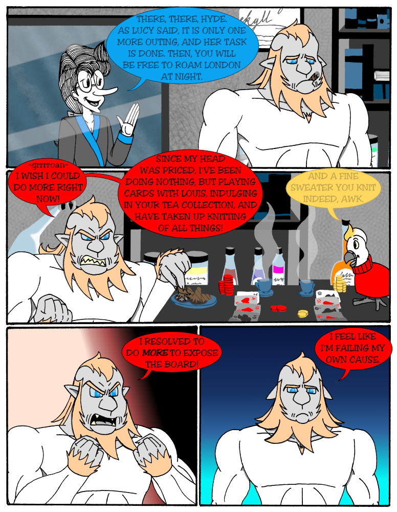 MK's The Strange Case of Dr. Jekyll and Mr. Hyde - Episode 21, Page 4: Issue 4