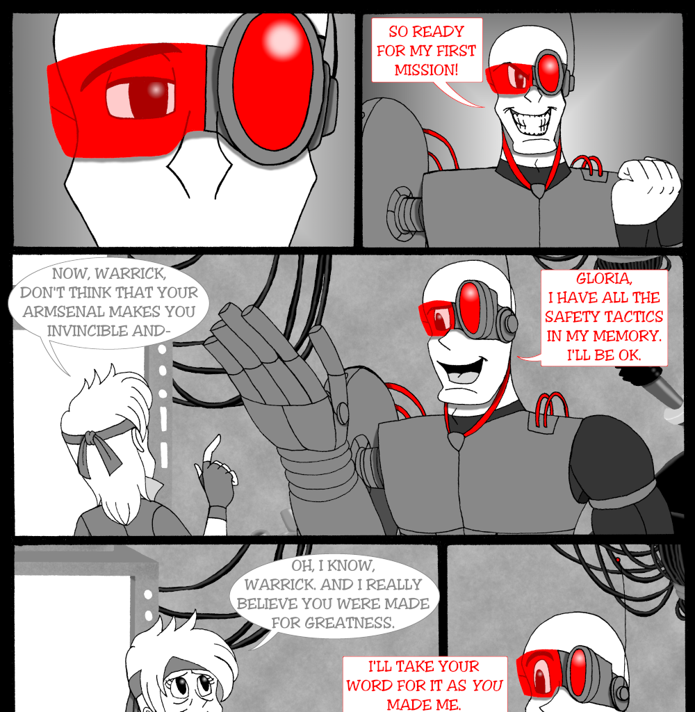 Cupcake War Machine - Episode 1, Page 3: Prologue: First Mission, Second Life