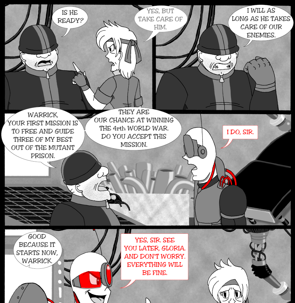 Cupcake War Machine - Episode 1, Page 4: Prologue: First Mission, Second Life
