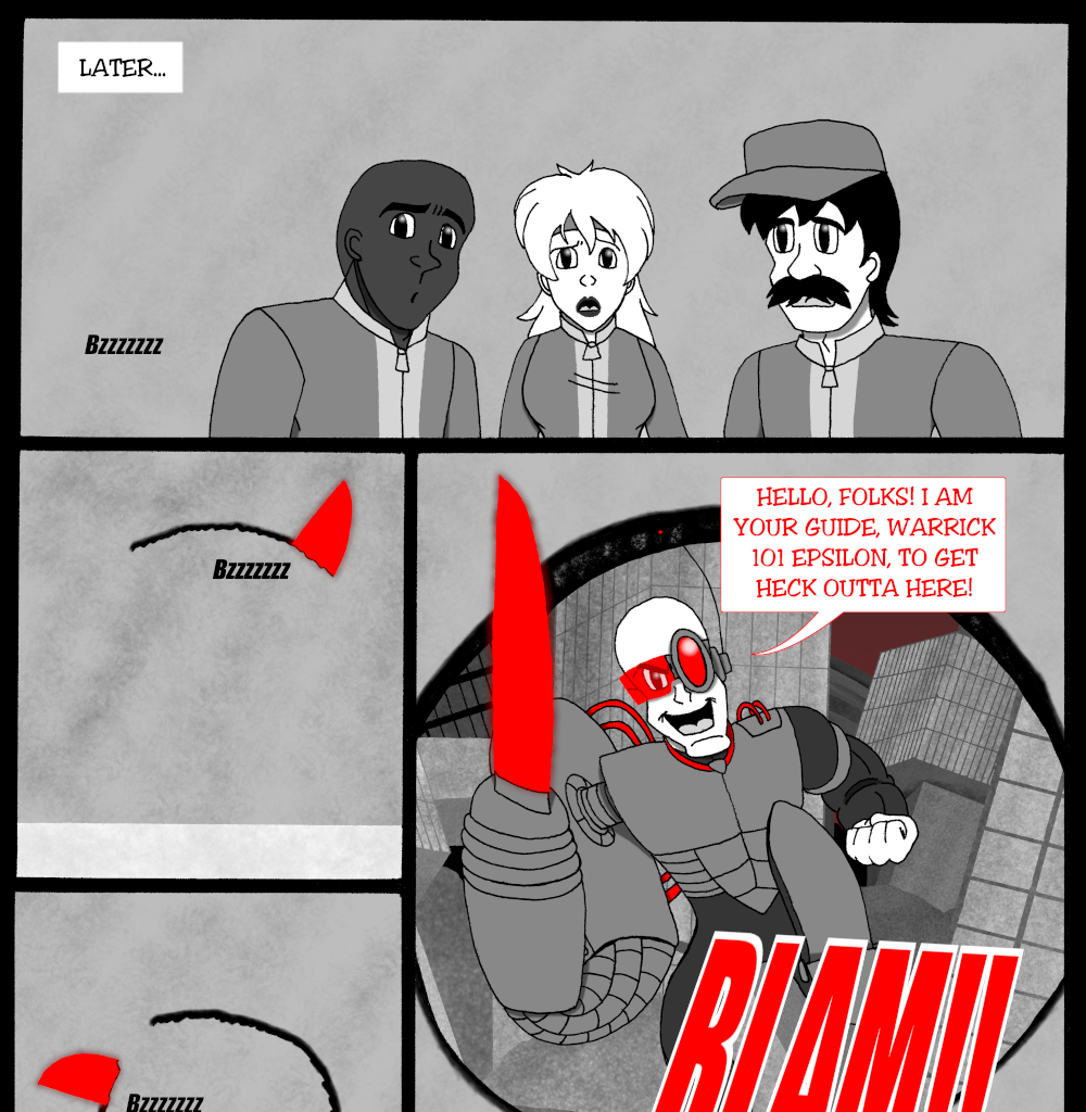 Cupcake War Machine - Episode 1, Page 5: Prologue: First Mission, Second Life